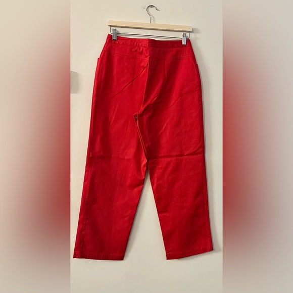 Liz Claiborne Liz Sport Size 8 Red Pants - Picture 4 of 8
